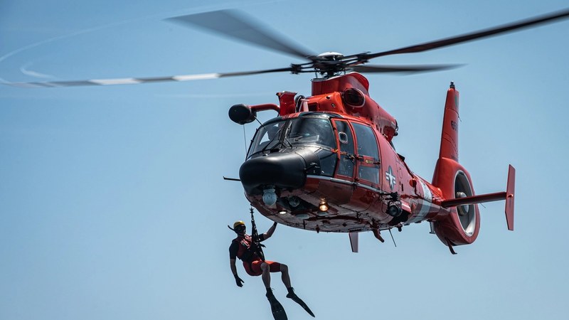 Coast Guard Medevac Patient from Carnival Luminosa Off California Coast US Coast Guard Airlifts Passenger from Carnival Luminosa Off California