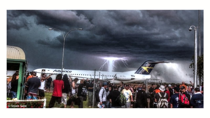 Lightning Strike Causes Flight Cancellations and Diversions at Luton Airport Lightning Strike Disrupts Flights at Luton Airport Today
