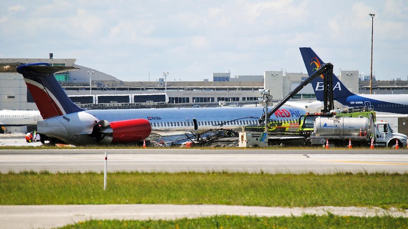 FAA Ground Stop at Miami Airport After Amazon Cargo Plane Crash Kills Five Ground Stop at Miami Airport Following Cargo Plane Crash Today