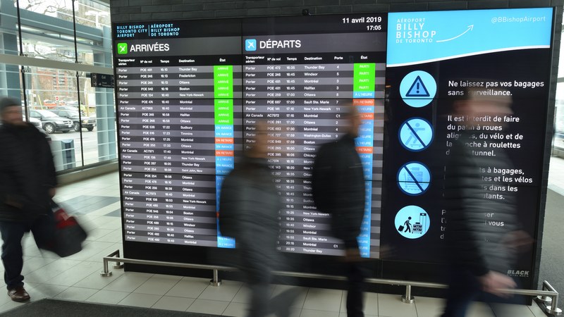 Flight Cancellations at Billy Bishop Airport Due to Water Main Break Billy Bishop Airport sees cancellations due to water main break, Air Canada warns